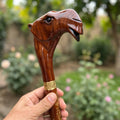 Handcrafted Camel Head Walking Cane