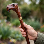 Handcrafted Camel Head Walking Cane