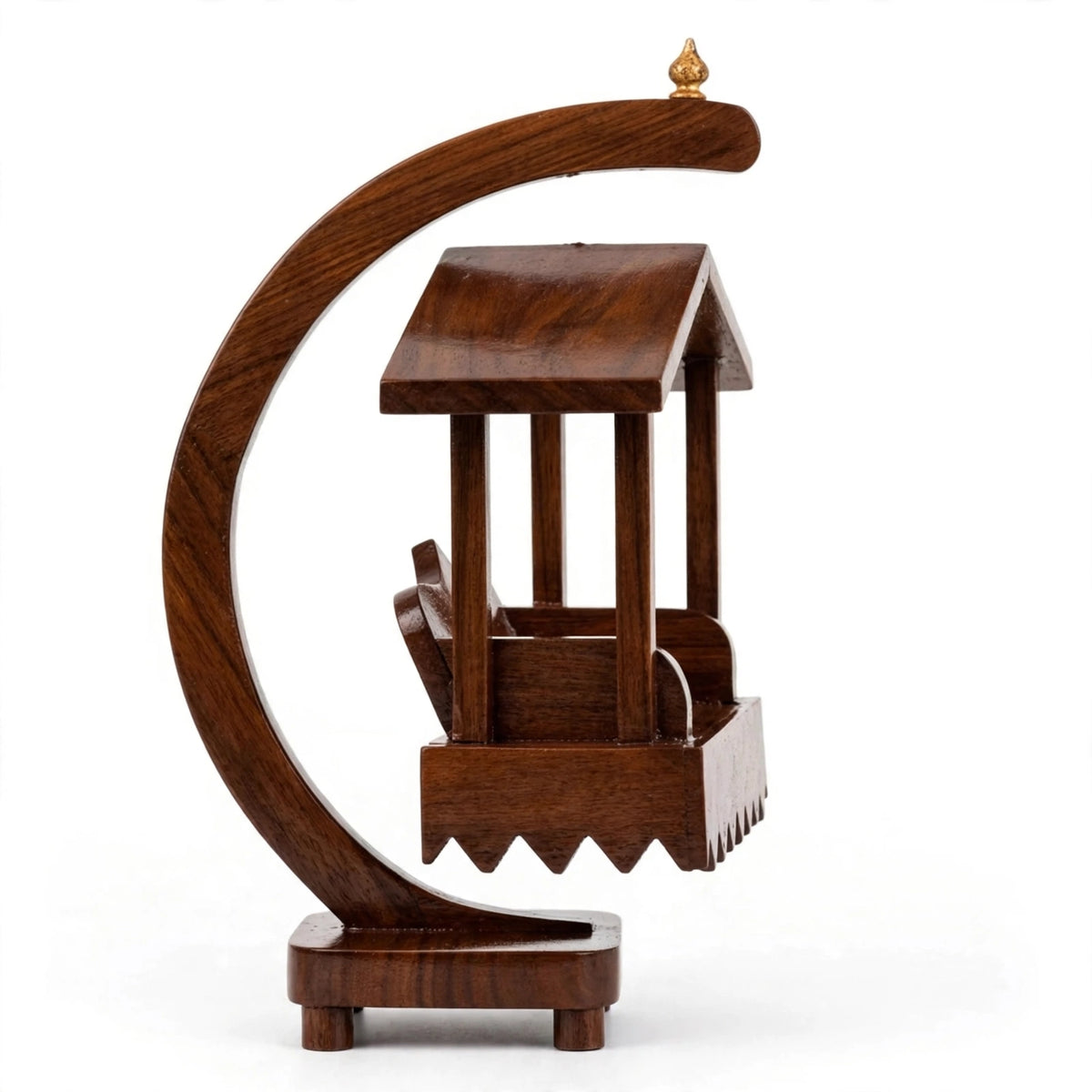Handcrafted Wooden Hanging Jhula