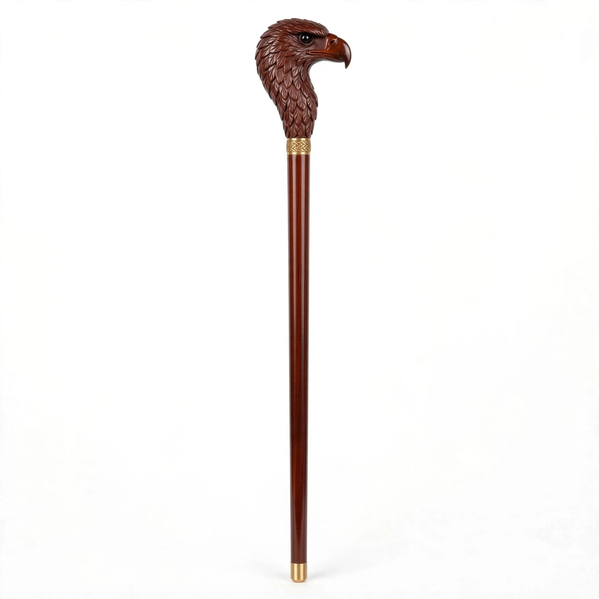 Handcrafted Eagle Head Walking Cane | Premium Wooden Walking Stick