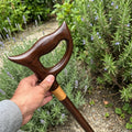 Premium Wooden Designer Walking Cane – Classic Handmade Handle