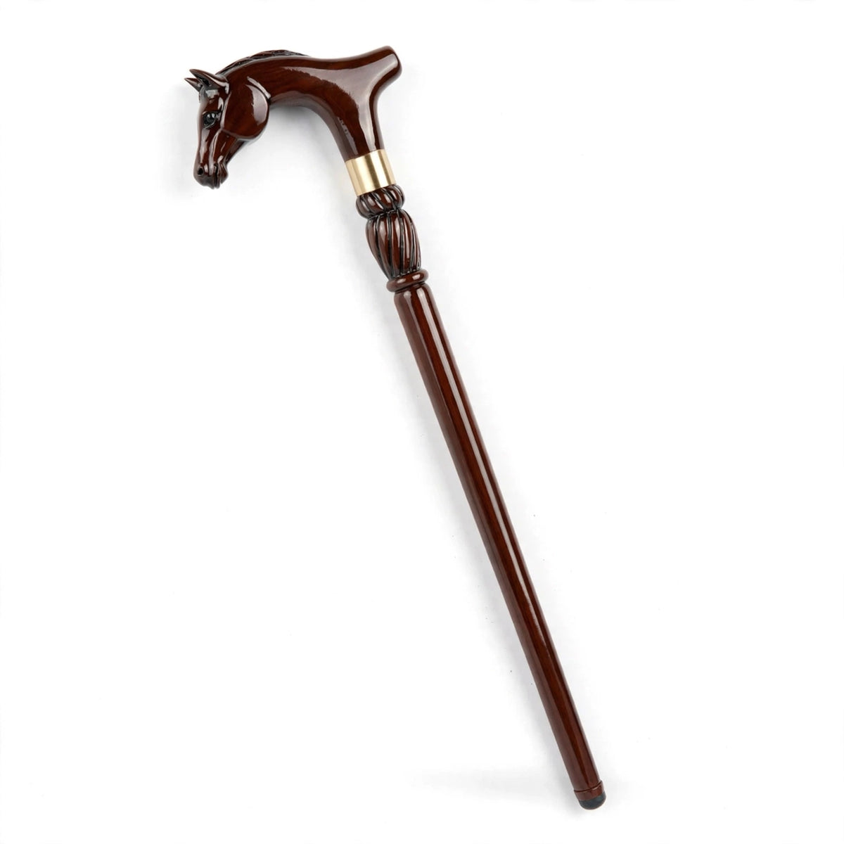 Handcrafted Horse Head Walking Cane