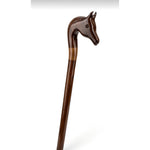 Handcrafted Wooden Horse Head Walking Cane – Premium Classic Design