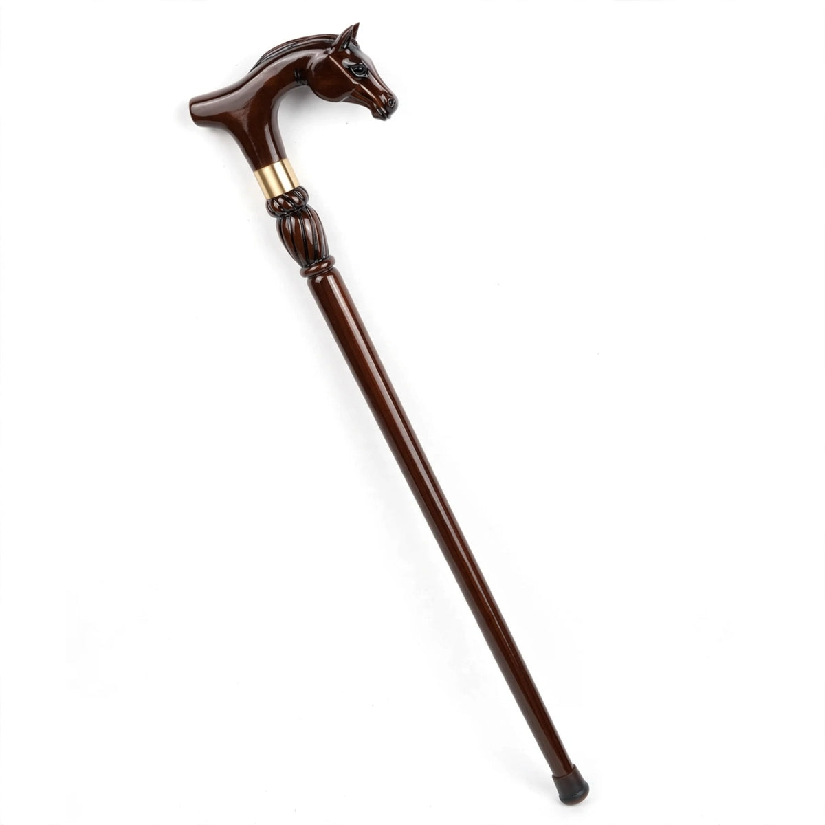 Handcrafted Horse Head Walking Cane