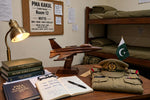 Handmade Wooden Fighter Jet Model | Premium Aircraft Desk Decor
