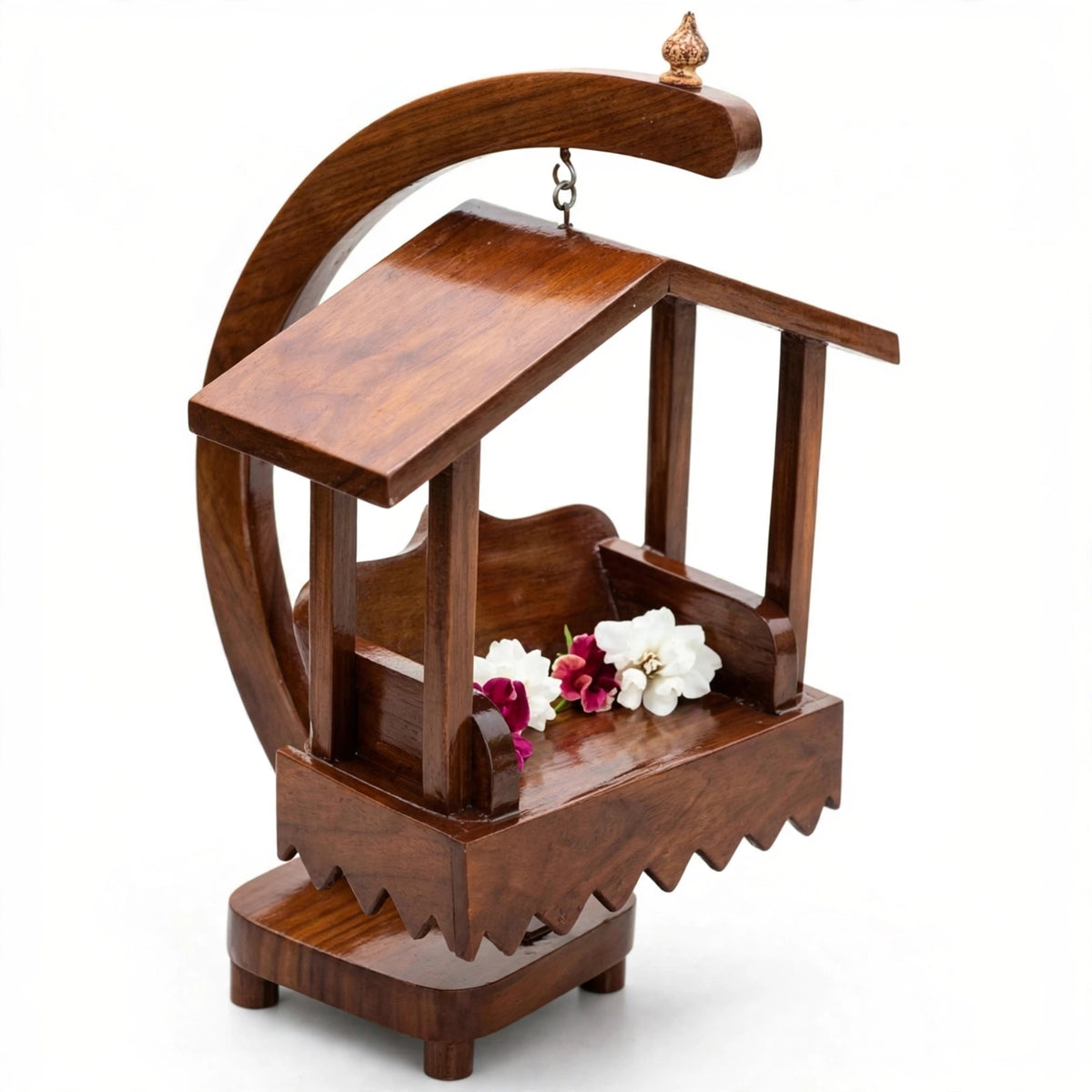 Handcrafted Wooden Hanging Jhula