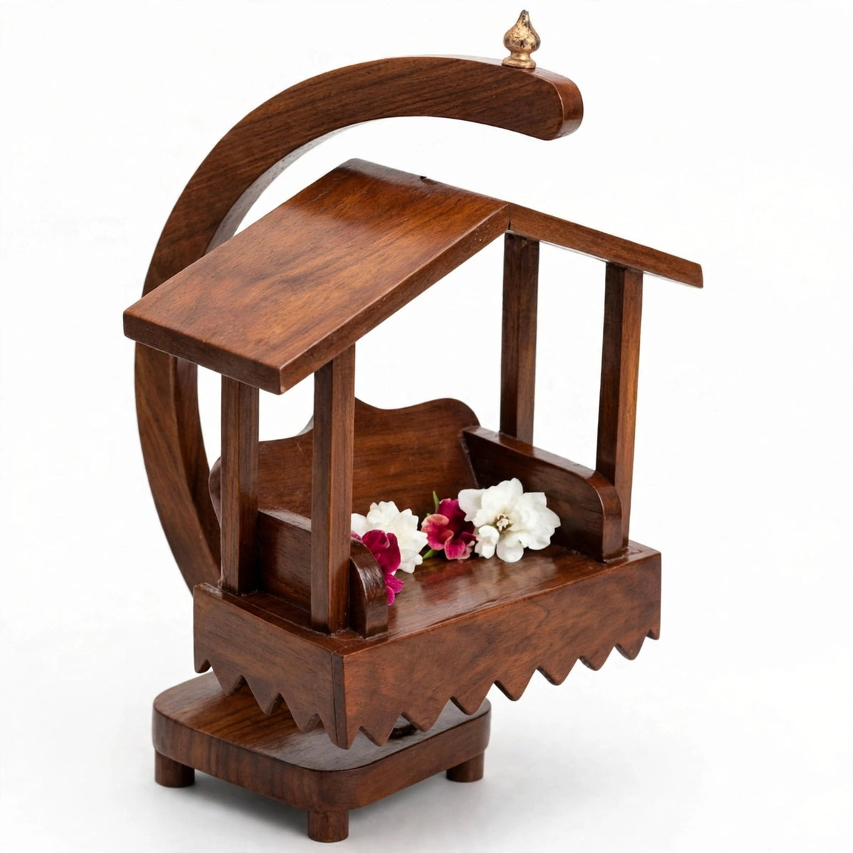 Handcrafted Wooden Hanging Jhula