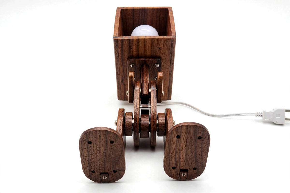 Handmade Robotic Lamp | Adjustable Artistic Table Light