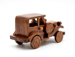 Classic Handmade Wooden Decorative Car | Premium Home & Office Décor