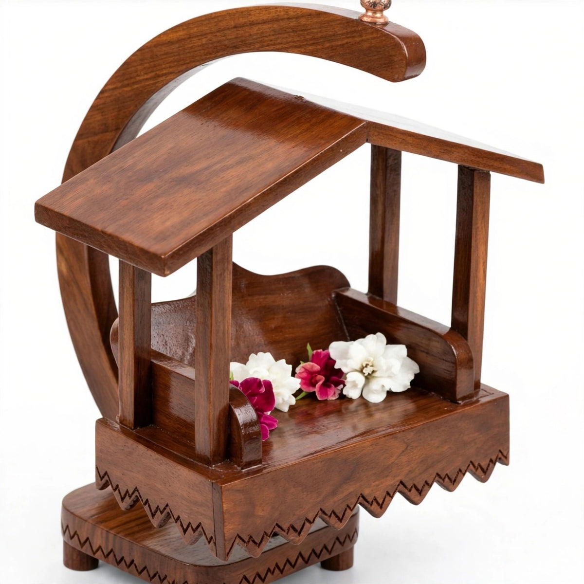 Handcrafted Wooden Hanging Jhula