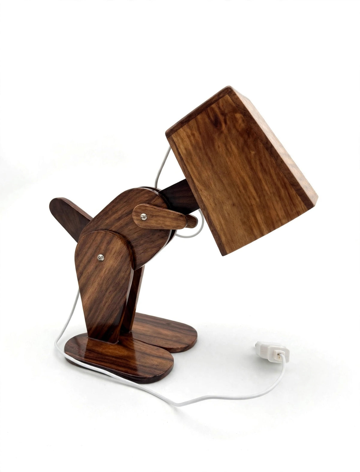 Handmade Robotic Lamp | Adjustable Artistic Table Light