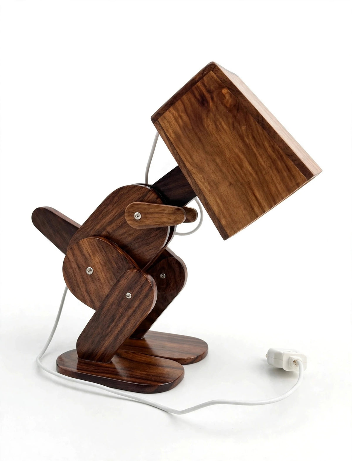 Handmade Robotic Lamp | Adjustable Artistic Table Light