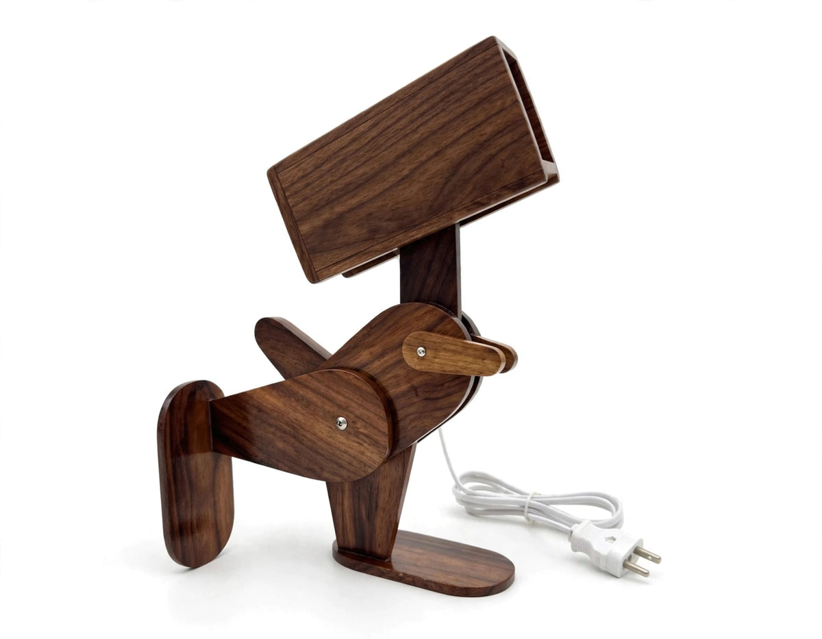 Handmade Robotic Lamp | Adjustable Artistic Table Light