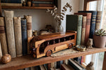 Wooden Passenger Bus | Premium Handmade Wooden Bus Showpiece