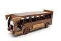 Wooden Passenger Bus | Premium Handmade Wooden Bus Showpiece