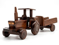 Handcrafted Wooden Tractor with Trailer – Premium Wooden Decorative Showpiece