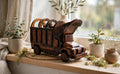Handmade Wooden Truck Model – Rustic Wooden Vehicle Decor