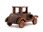 Handmade Wooden Vintage Car Model